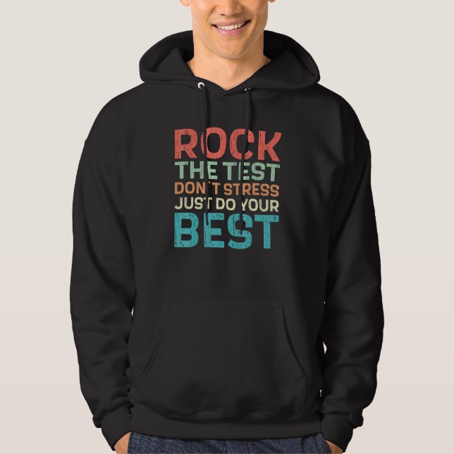 Moletom Rock The Test - Professor (Frente)