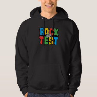 Moletom Rock The Test Testing Day Retro Motivational Teach