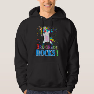 Moletom Rocks Do 3º Grau Dabbing Unicorn Para O 3º Grau Te