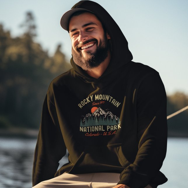 Moletom Rocky Mountain National Park Beaituful Landscape (Criador carregado)
