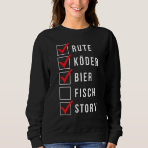 Moletom Rod Bait Beer Fish Story List Anglês
