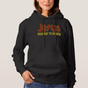 Moletom Rodovia de Jesus para o paraíso cristão dotado de