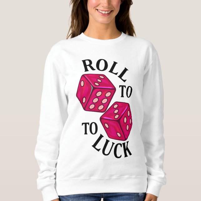 Moletom Rolar para a Sorte - Neon Dice Hoodie (Frente)
