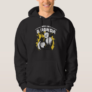 Moletom Roll Como Um Panda Bjj Grappling Jiu Jitsu Panda