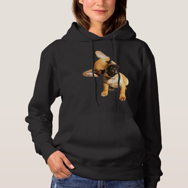 Moletom Rolldog Francês Cute Head Tilt Tri Blend (Frente)