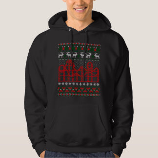 Moletom Roller Coaster Scene Ugly Christmas Sweater