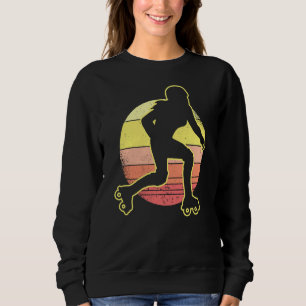 Moletom Roller Derby Roller Skates Acesso do Cilindro da R