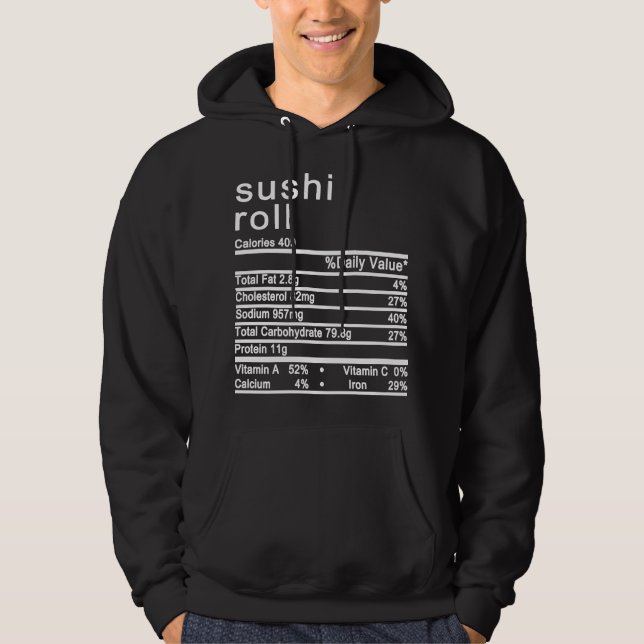 Moletom rolo sushi (Frente)