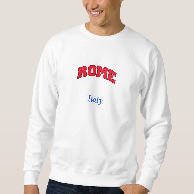 Moletom Roma Itália Sweatshirt (Frente)