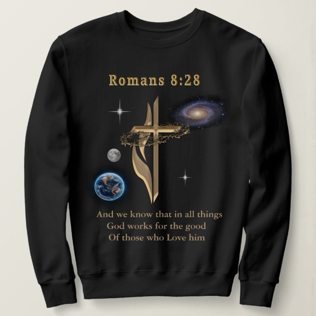 Moletom Romanos 8:28 (Frente do Design)