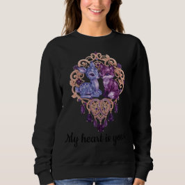 Moletom Romantic Crystal Animals Custom Couple