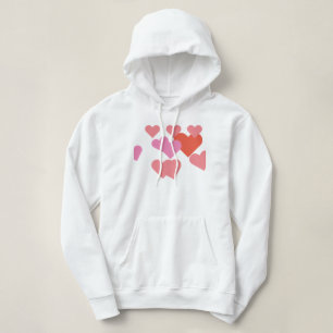 Moletom Romântico Namorados Ama Corações Design