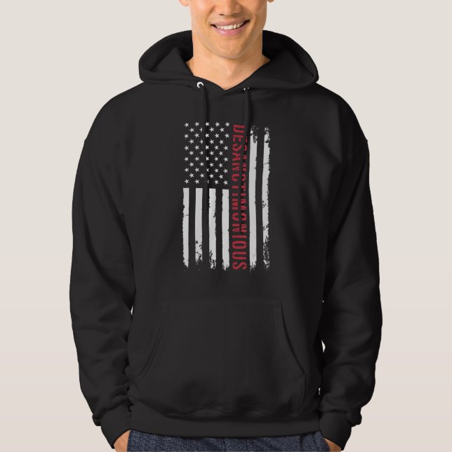 Moletom Ron DeSantis DeSantis 2024 Afastou os Estados Unid (Frente)