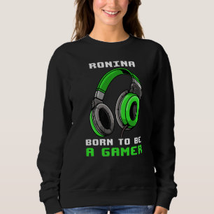 Moletom Ronina Nascer De Ser Um Jogador Personalizado