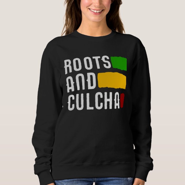 Moletom Roots And Culcha Rasta Colors Reggae (Frente)