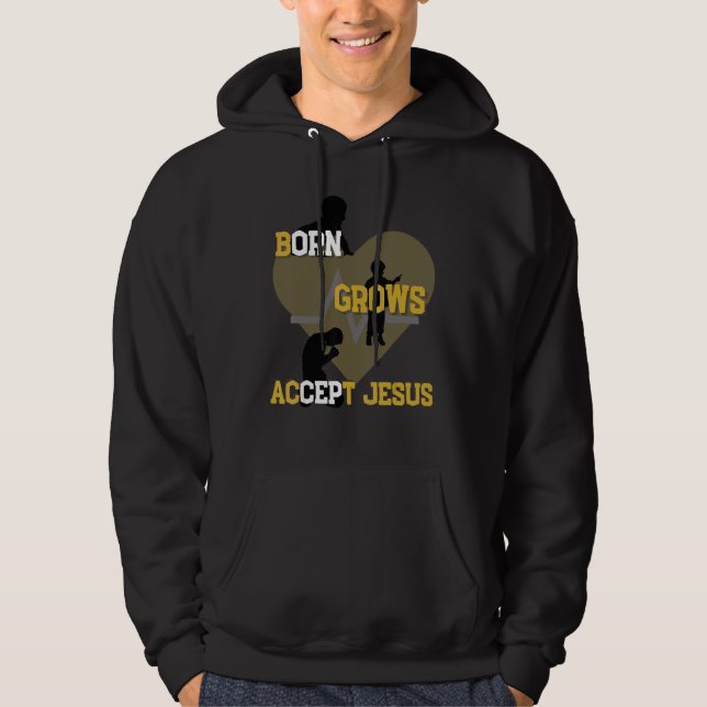 Moletom Ropa de vendas de Mato con versículos bíblicos sob (Frente)
