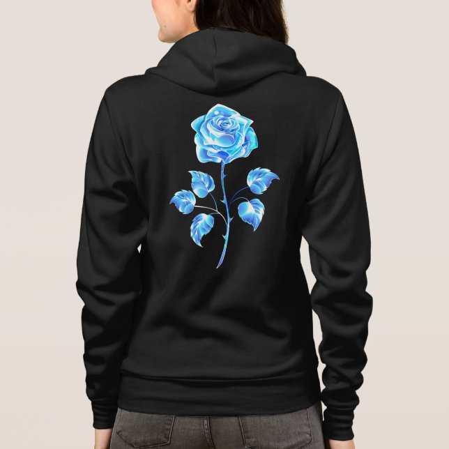 Moletom Rosa Azul Ardente (Verso)