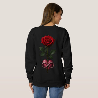 Moletom Rosa de Amor Infinito