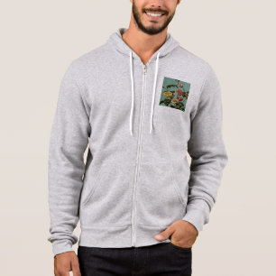 Moletom Rosa de Vintage e Rosas de pincel