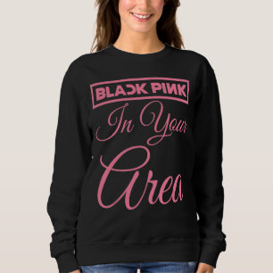 Moletom Rosa Preto Na Sua Área K Pop Kpop Korea Pop