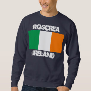 Moletom Roscrea, Irlanda com bandeira irlandesa