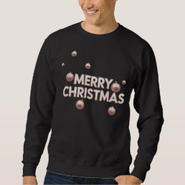 Moletom Rose Gold Feliz Natal - Design de Feriado