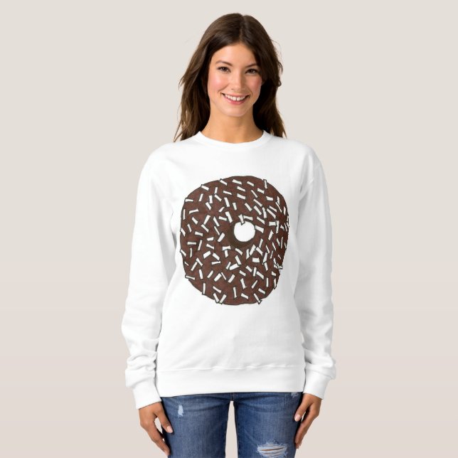 Moletom Rosquinha de coco de chocolate (Frente Completa)