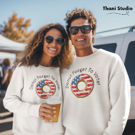 Moletom Rosquinha Engraçada Esqueça de Votar a Luz