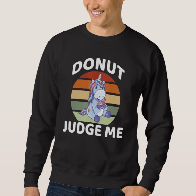 Moletom Rosquinha Juiz Me Unicorn Snack Rosquinha (Frente)