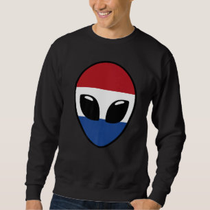 Moletom Rosto Alien Holanda Países Baixos Bandeira Holande