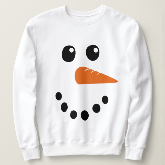 Moletom Rosto de Neve (Frente do Design)