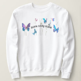 Moletom Rosto Floral - Linda Mulher e Flores Arte Dividida