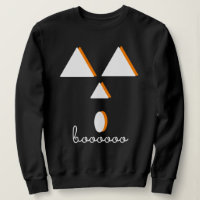 Rosto Geométrico de Abóbora do Halloween