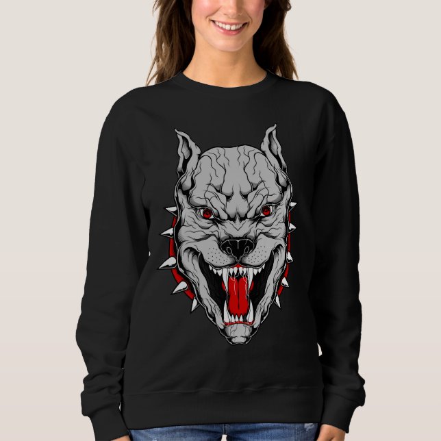 Moletom Rosto Grunge Pitbull (Frente)