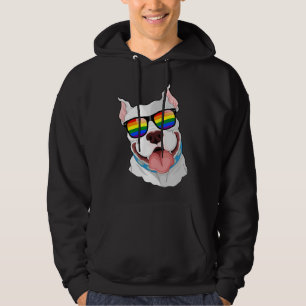 Moletom Rosto Pitbuloso Cotovelo-Sol Orgulho gay Lgbt