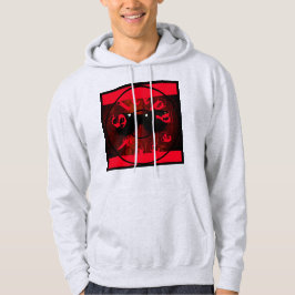 Moletom Rosto Sonolento: Cinzas De Cinza - Sueco De Algodã