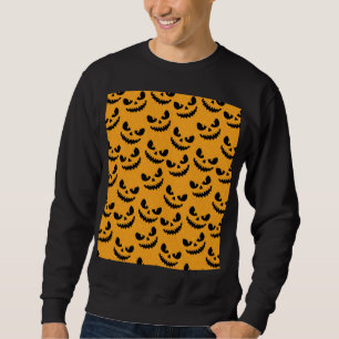Moletom Rostos assustadores, estilo vintage.