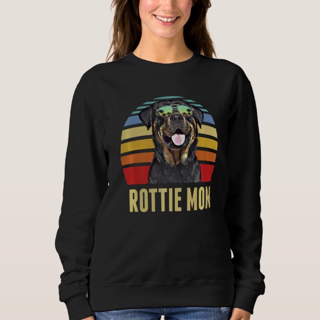 Moletom Rotitweiler Melhor Cachorro Rottie Mãe Alguma Vez  (Frente)