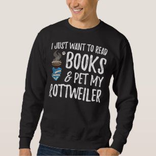 Moletom Rottweiler Avid Book Reader Mãe
