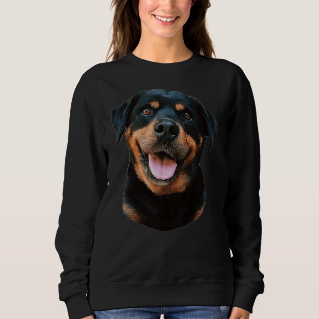 Moletom Rottweiler Belo Cachorro Raça (Frente)