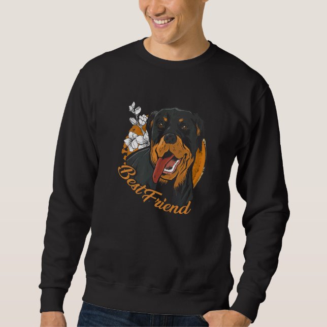 Moletom Rottweiler Best Friend Dog Owner Rottie (Frente)