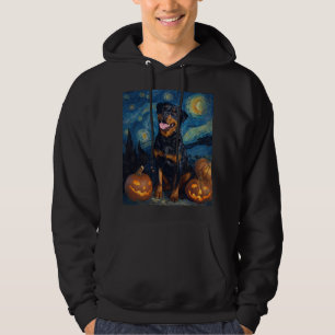 Moletom Rottweiler Cachorro Fofo Dia das Bruxas Abóbora Ja