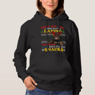 Moletom Rottweiler Cachorro Hoodie Feia de Natal Sobrevive