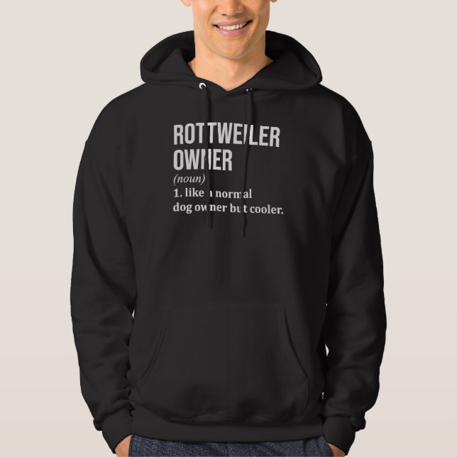 Moletom Rottweiler Cão Para Mulheres (Frente)
