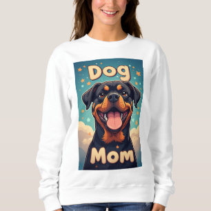 Moletom Rottweiler Colorido Mãe de Cachorro