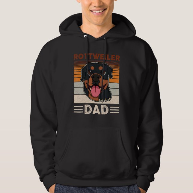 Moletom Rottweiler Criadores De Cães Proprietário De Cães  (Frente)