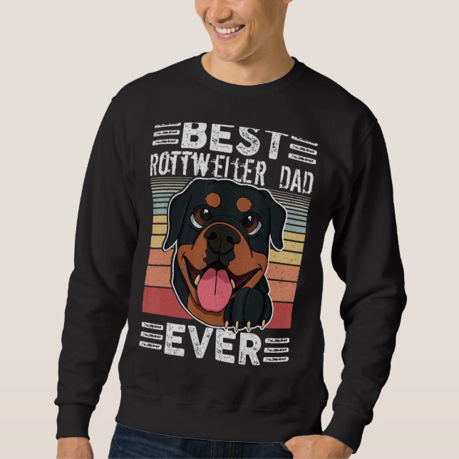 Moletom Rottweiler Criadores De Cães Proprietário De Cães  (Frente)