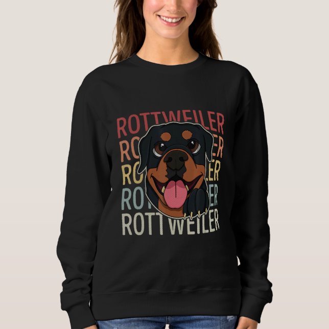 Moletom Rottweiler Dog Breeders Dog Owner Saying 19 (Frente)