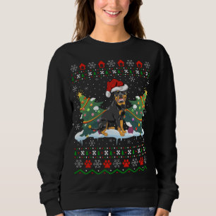 Moletom Rottweiler Dog Xmas Gift Fegly Rottweiler Natal
