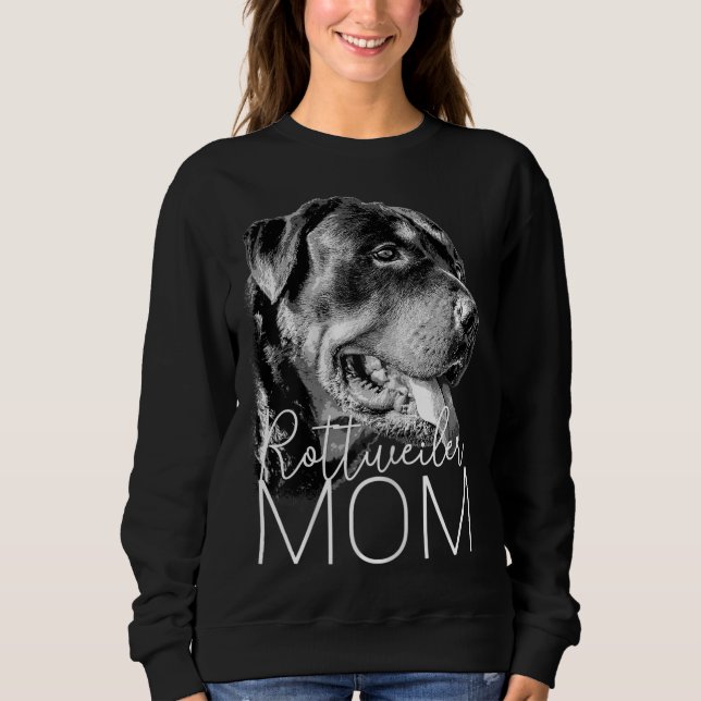 Moletom Rottweiler Mãe - Cão (Frente)